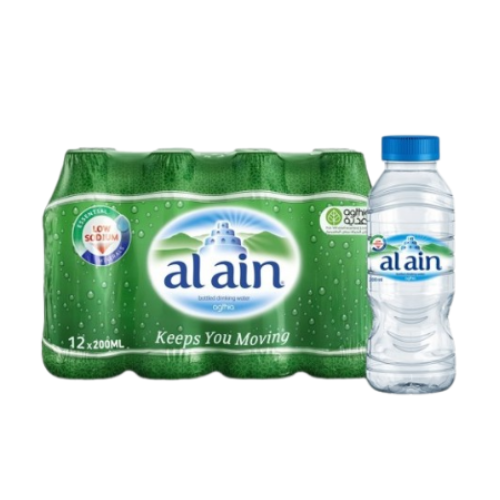 العين مياه شرب طبيعية 12 × 200 مل